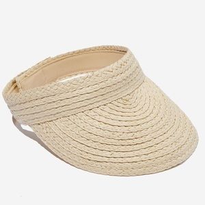Natural Straw Visor